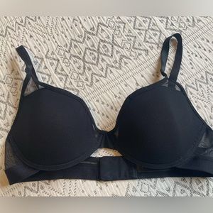 PEPPER Mesh All You Bra in Black Size 36B